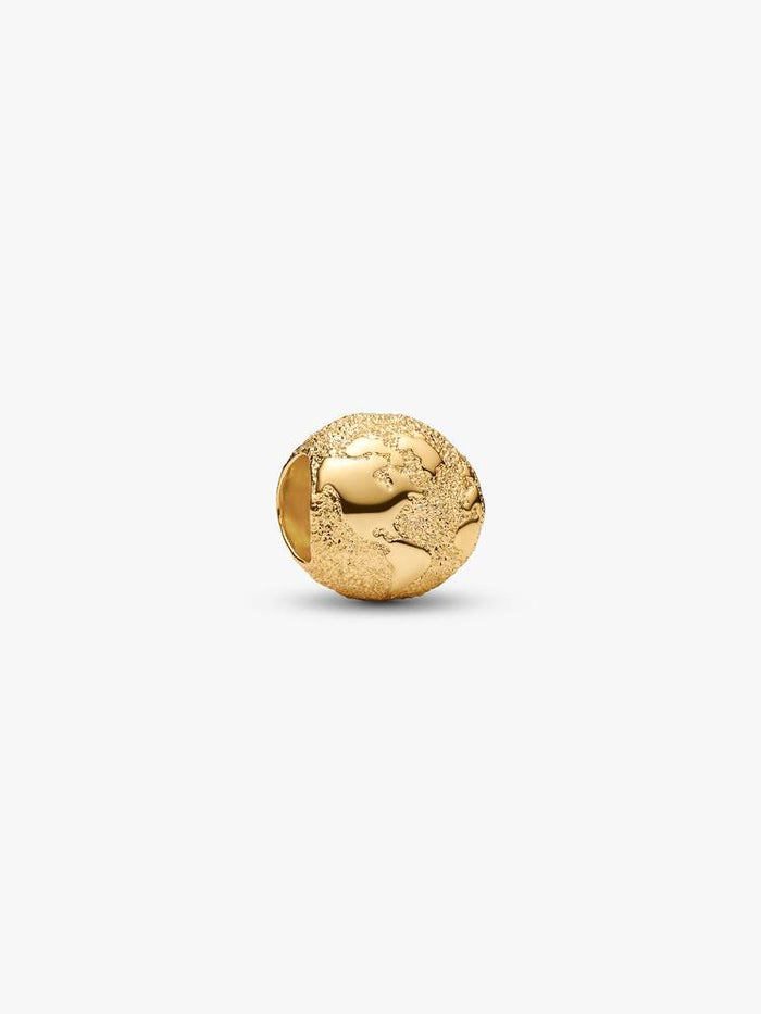 Pandora Textured Globe Mini Charm