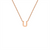 9ct Petite Initial Necklace