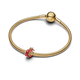 Pandora Disney Mulan Mushu 14K Gold-Plated Charm