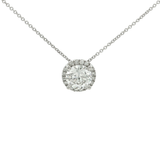 Above Love Lab Grown Diamond Necklace 1.73ct Centre Stone