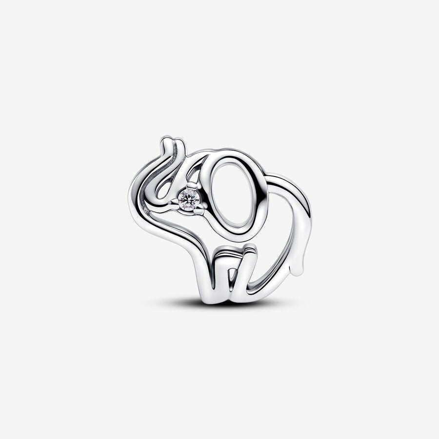 Openwork Elephant Charm