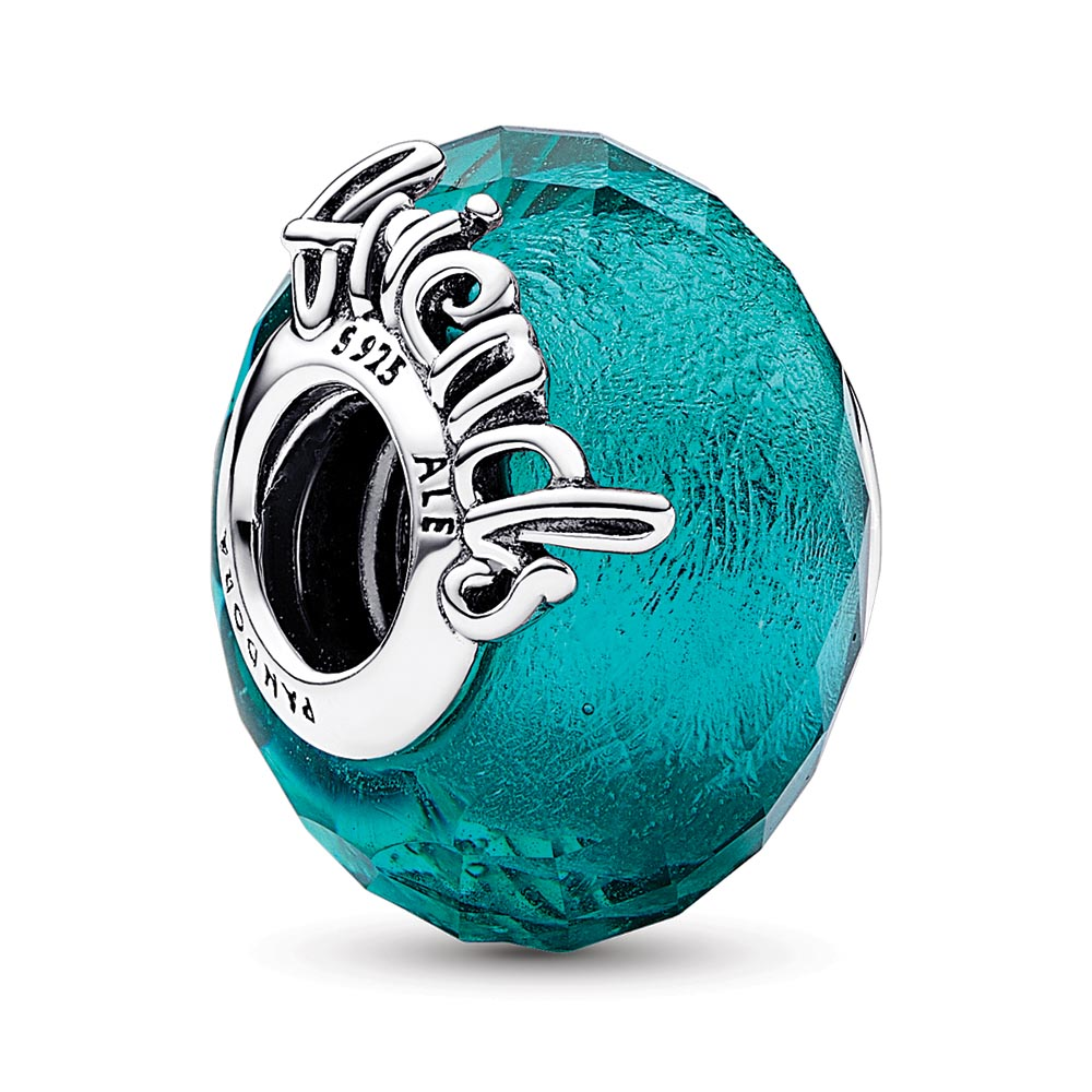 Faceted Murano Glass Friendship Charm