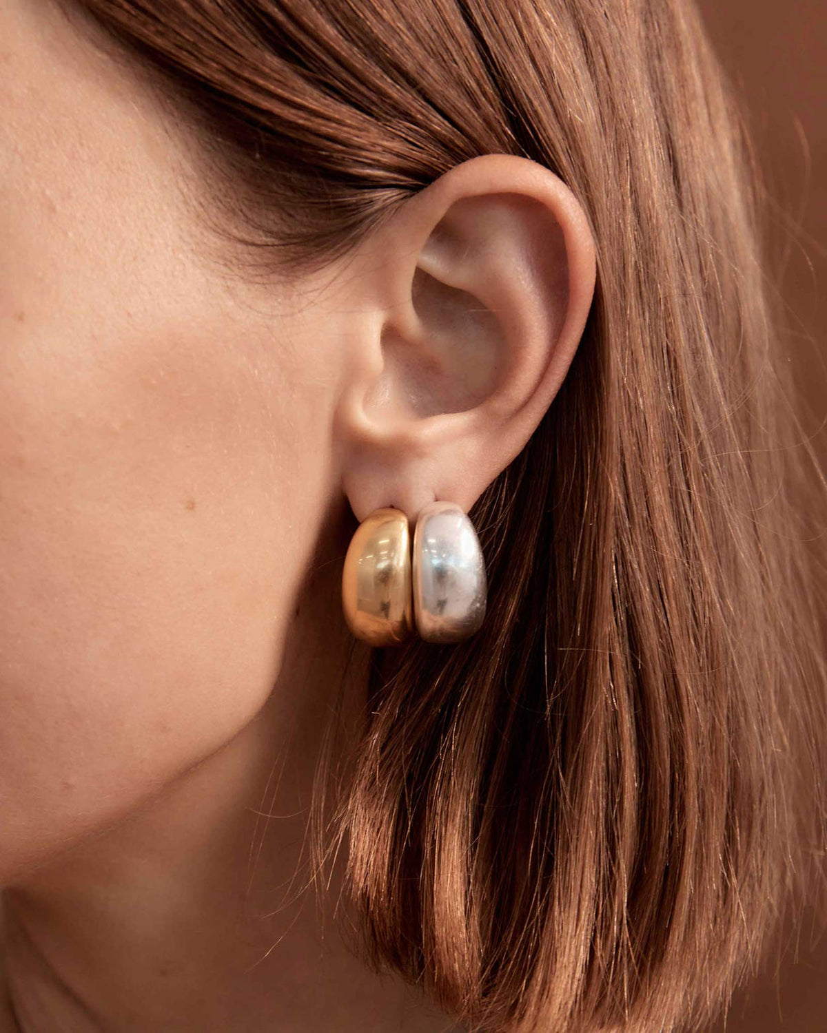 Kirstin Ash 18 Carat Gold Plated Sterling Silver Tresor Earrings