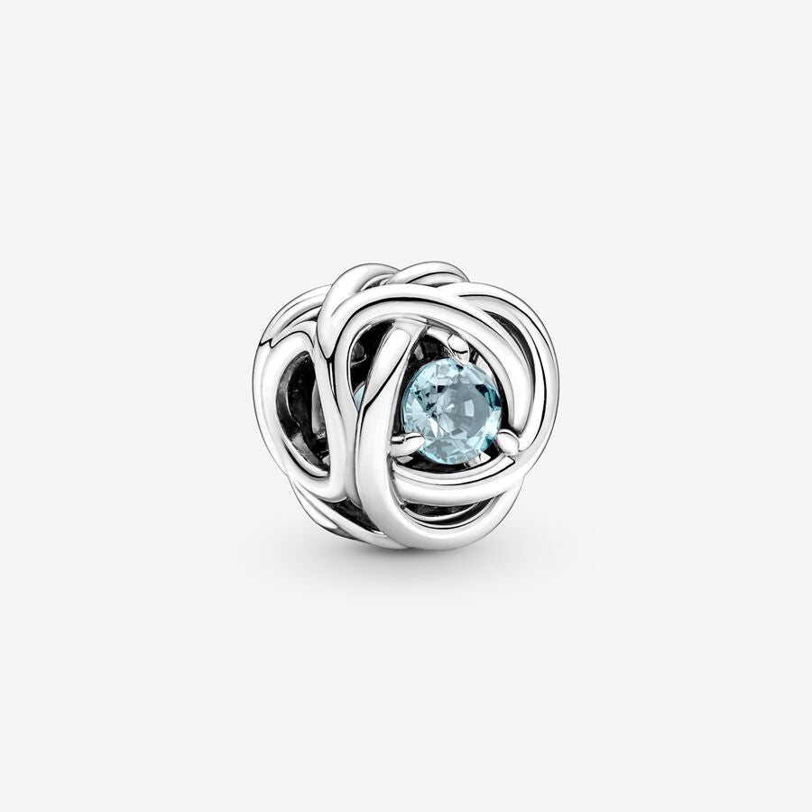 Pandora Aqua Eternal Loop Charm