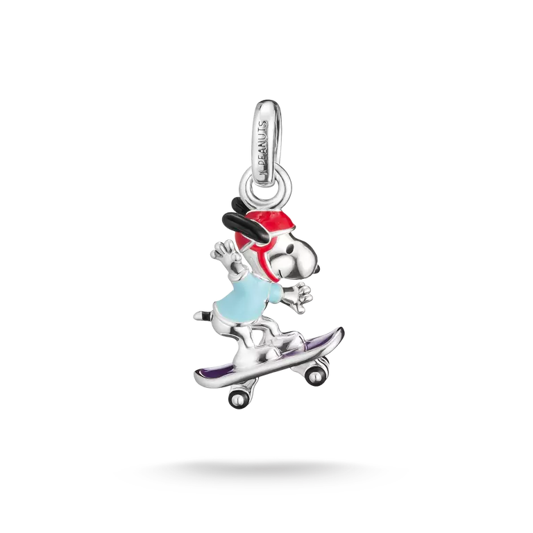 Thomas Sabo Peanuts™ Charm Snoopy on skateboard – Connect