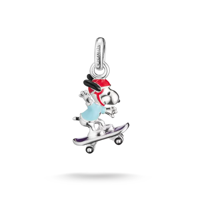 Thomas Sabo Peanuts™ Charm Snoopy on skateboard – Connect