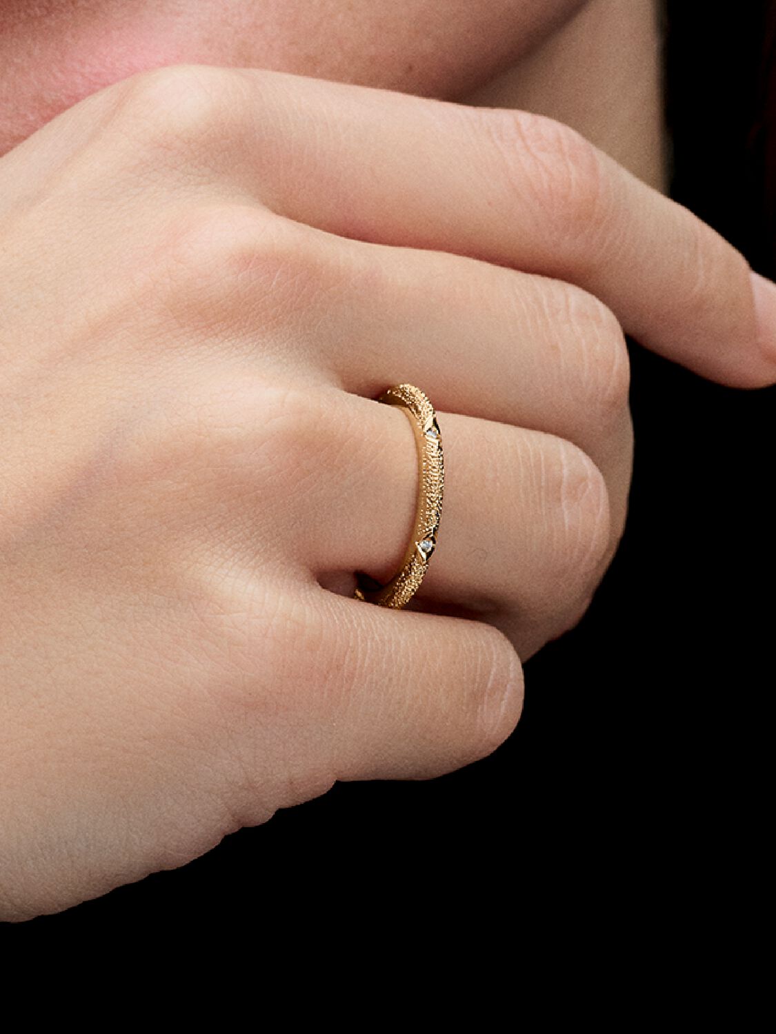 Pandora ME Texture & Stones Ring