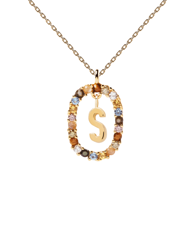 PDPAOLA Letters 2021 Z Necklace