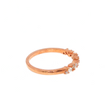 9ct Rose Gold Diamond Set Wedding Band