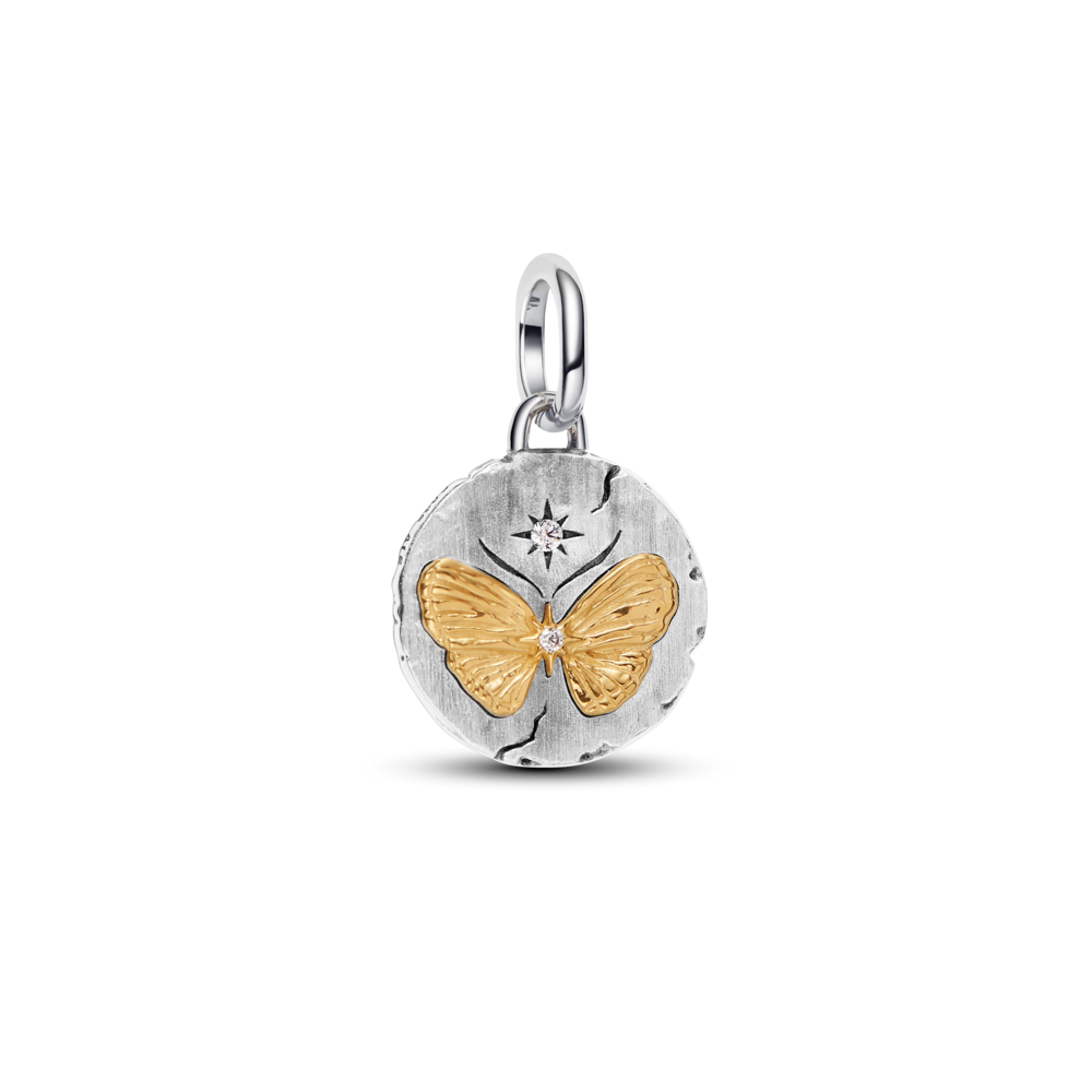 Pandora Butterfly Medallion Charm