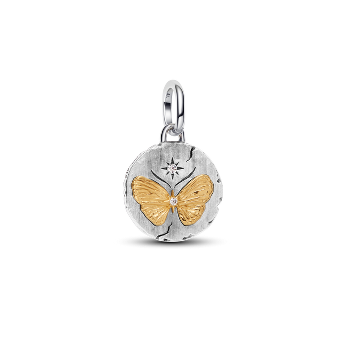 Pandora Butterfly Medallion Charm