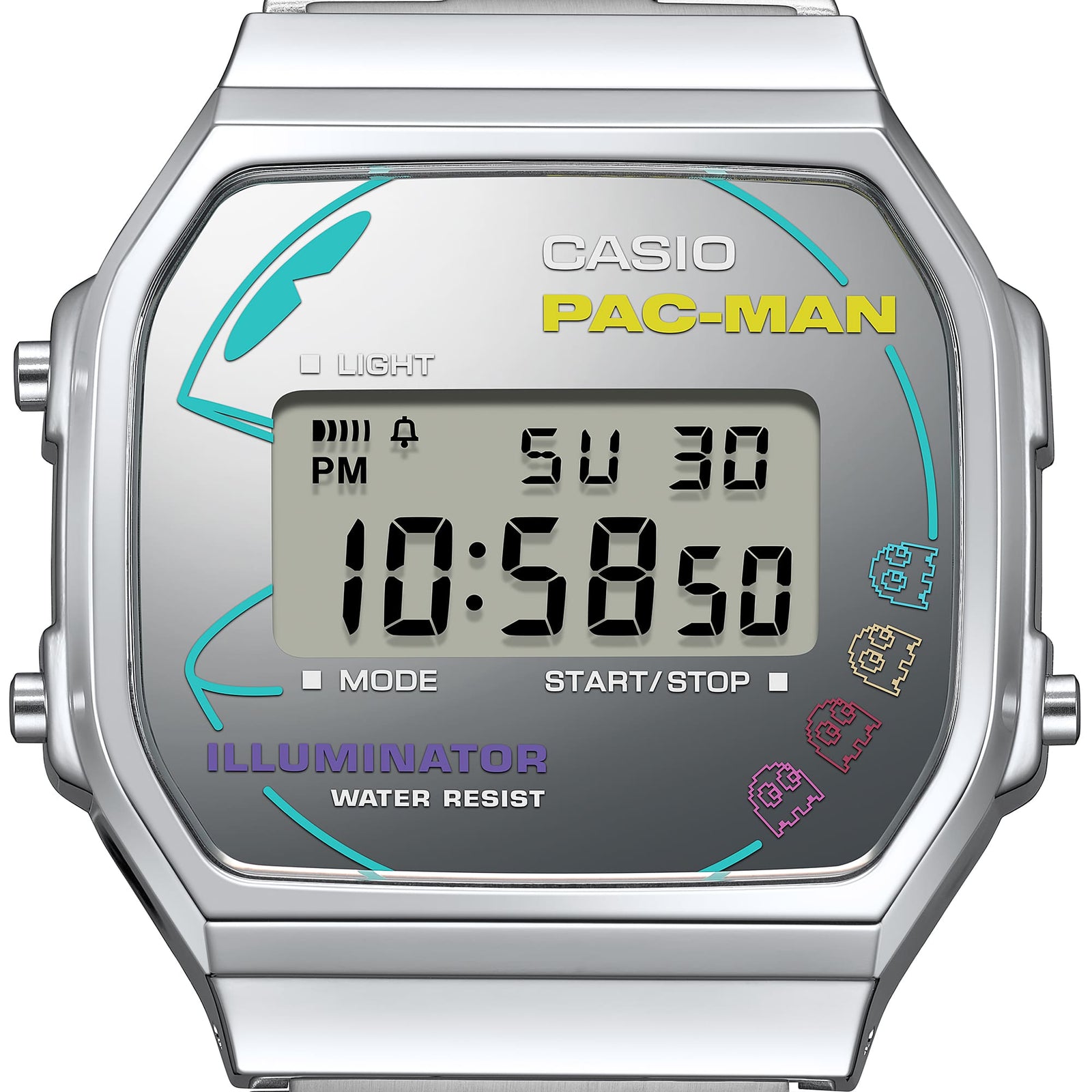 Casio Vintage Digital PAC-MAN Collaboration Quartz A168WEPC-7A