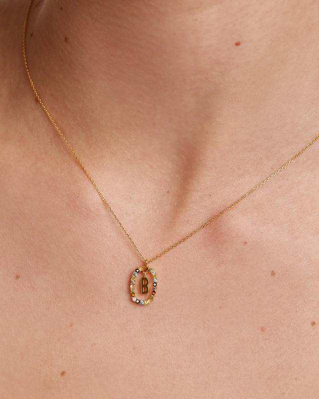 PDPAOLA Letters 2021 Z Necklace