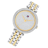 Tommy Hilfiger Two-Tone Steel Silver Dial Women's Watch