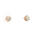 18 CT ROSE GOLD DIA STUDS 2 =.20 CARAT