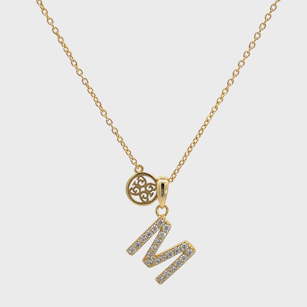 Georgini Luxury Letters A Initial Pendant