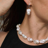 Ikecho Silver Pebble Necklace