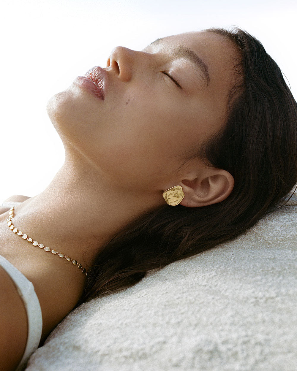 Dawn Oversized Studs Sterling Silver Set