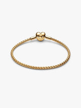 Pandora Heart Clasp Studded Chain Bracelet