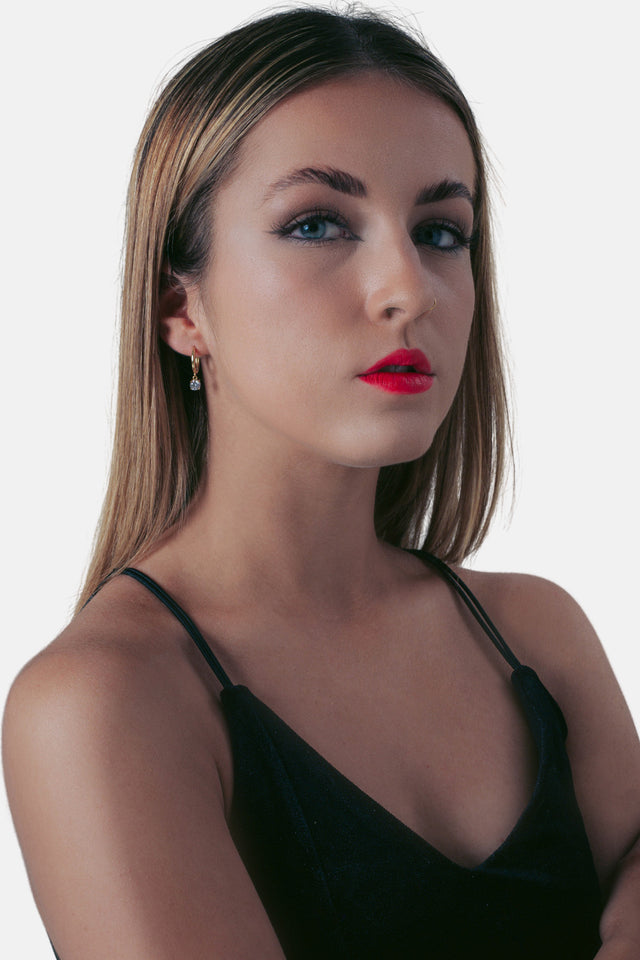 Georgini Love is in the Air Bria Hoop Earrings