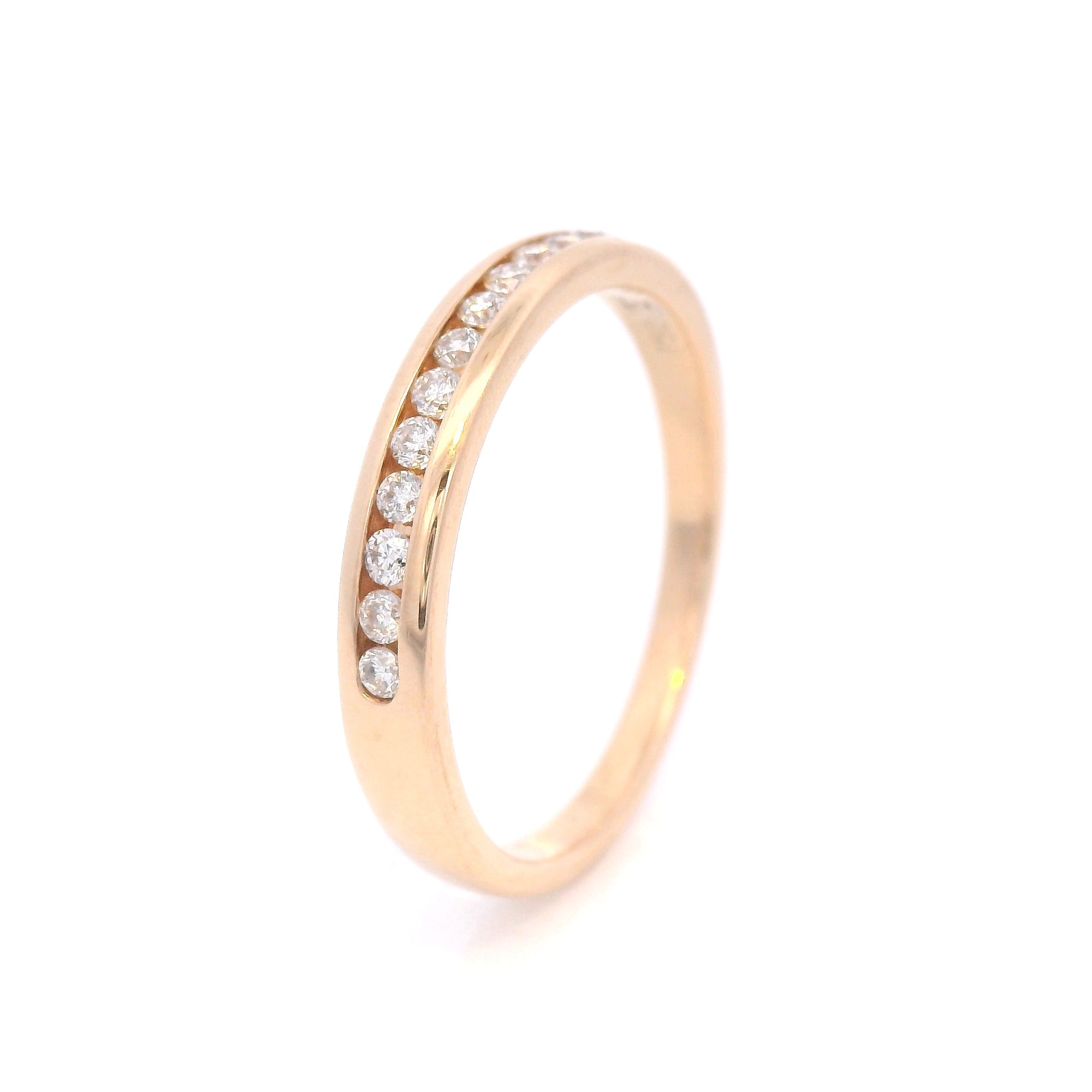 Diamond Set in a 18ct Rose Gold Dress Ring