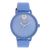 Mineral Blue Oozoo Watch With Mineral Blue Leather Strap