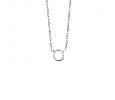 Initial Necklace Petite Initial Pendant