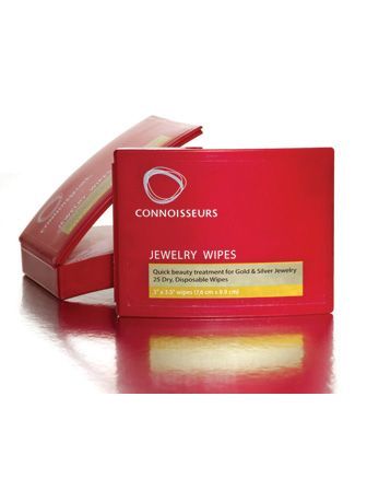 Connoisseurs Jewelry Wipes
