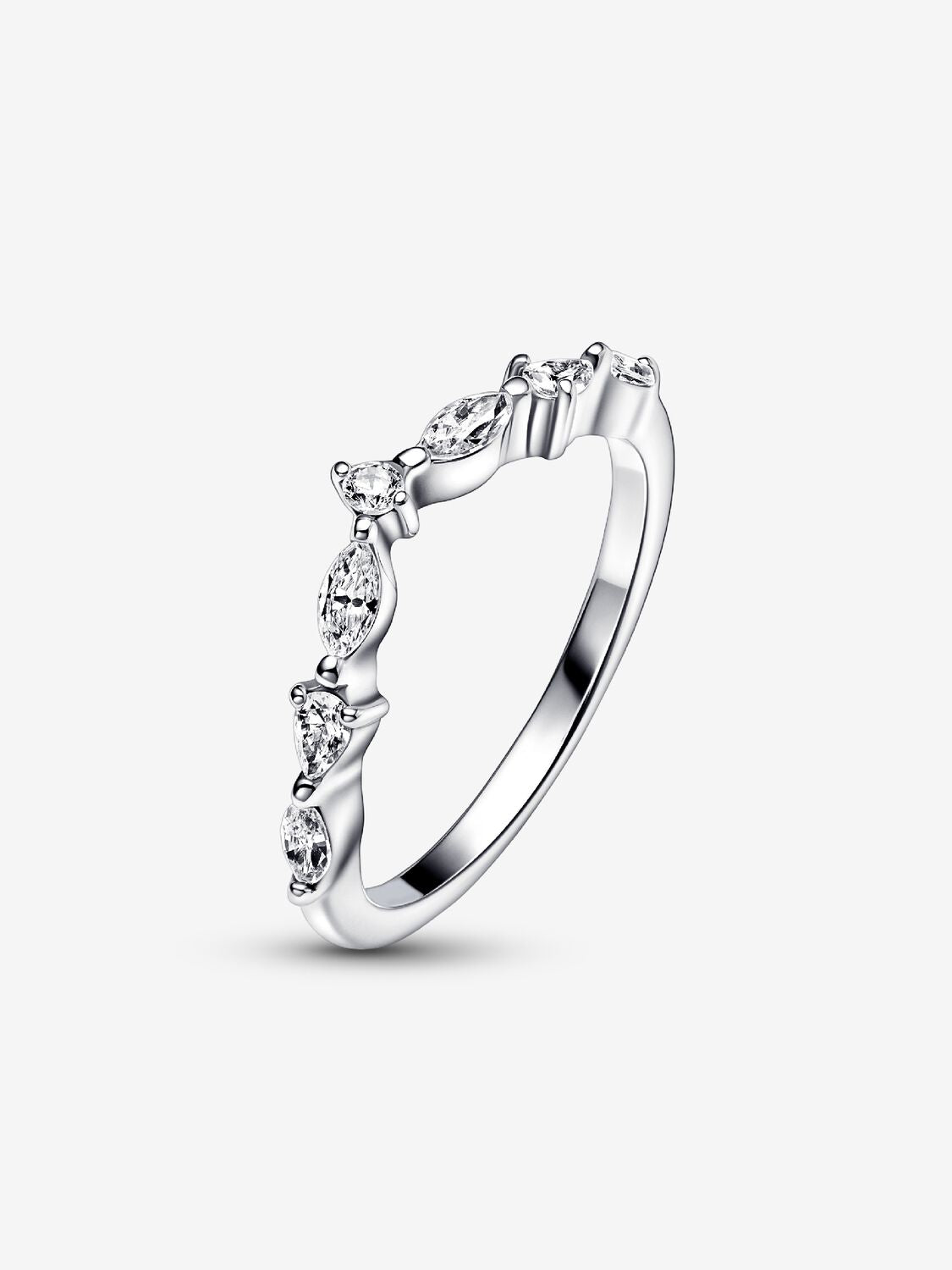 Pandora Timeless Wish Sparkling Alternating Ring