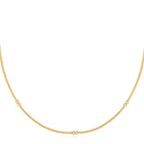 Ania Haie Gold Cross Station Necklace