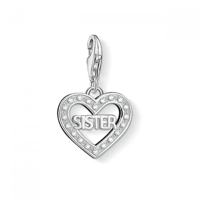 Thomas Sabo Charm Club Sister White Charm