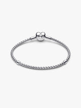Pandora Heart Clasp Studded Chain Bracelet