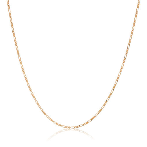 9 Carat Yellow Gold Figaro Link Chain