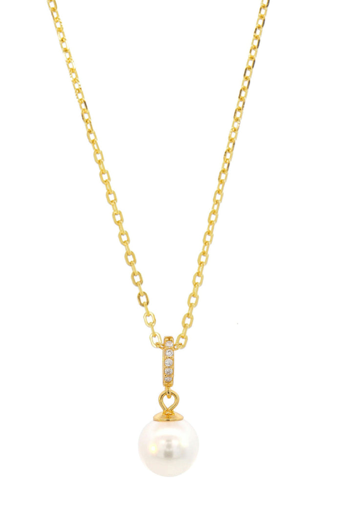 Georgini Adagio Effortless Glow Pearl Pendant Silver