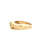 Peridot Dress Ring in Yellow Gold
