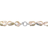 Freshwater Cultured Multi Baroque Pearl Necklace with Boltring