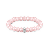 C/CLUB ROSE QUARTZ BEAD B/L 15cm
