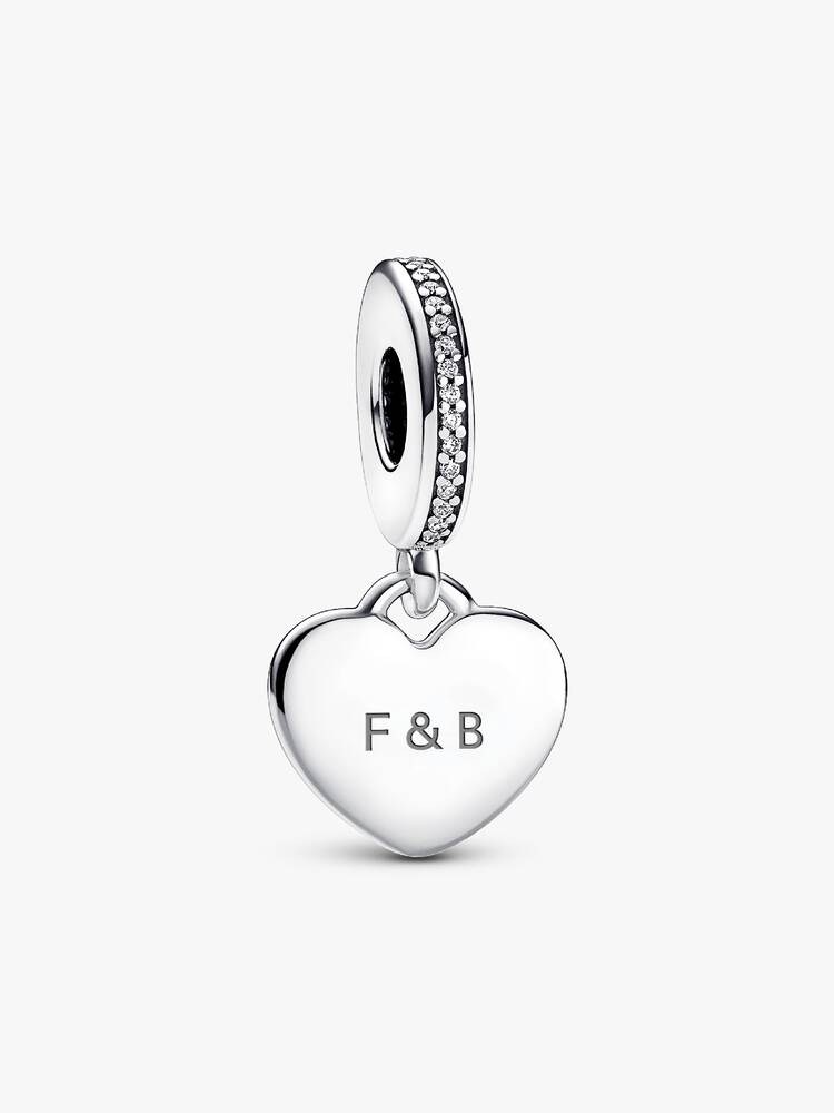 Pandora Engravable Heart Tag Dangle Charm