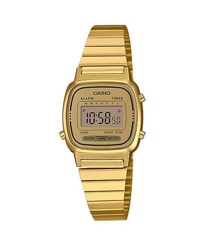 Casio Ladies Digital Gold LA670WGA-9