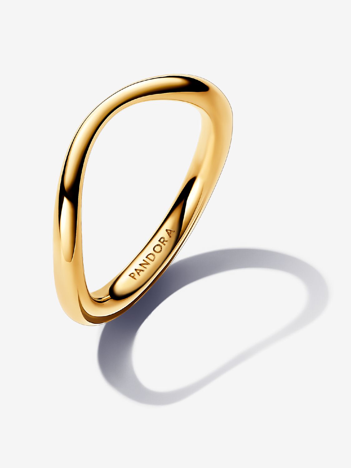 Organically Shaped Band Ring