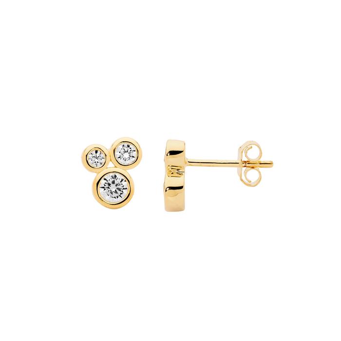 Ellani  Cluster Earrings