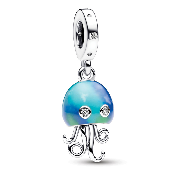 Pandora Jellyfish Sterling Silver Dangle