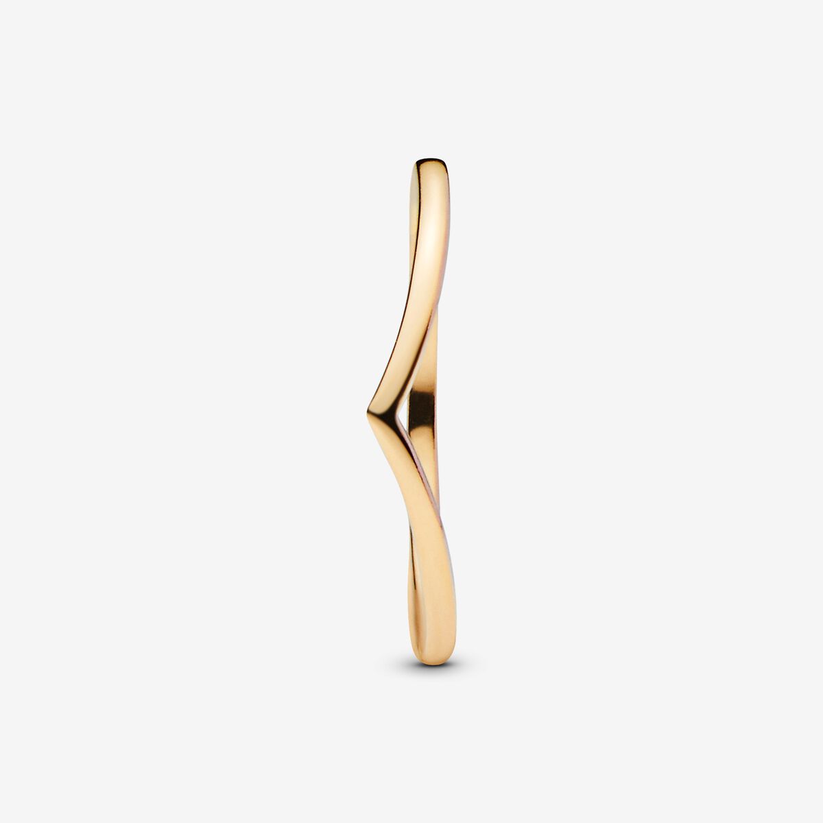 Pandora Polished Wishbone Ring