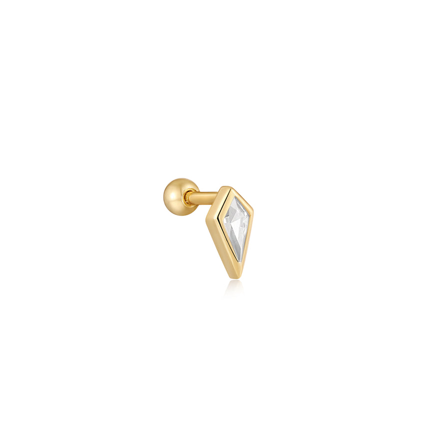 Ania Haie Sparkle Emblem Single Barbell Earring