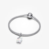 Pandora Polar Bear Mother & Cub Dangle Charm