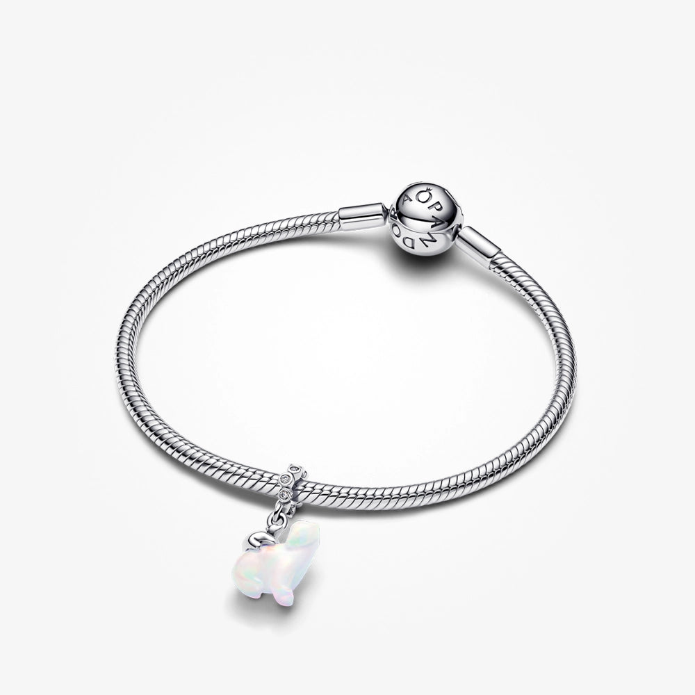 Pandora Polar Bear Mother & Cub Dangle Charm