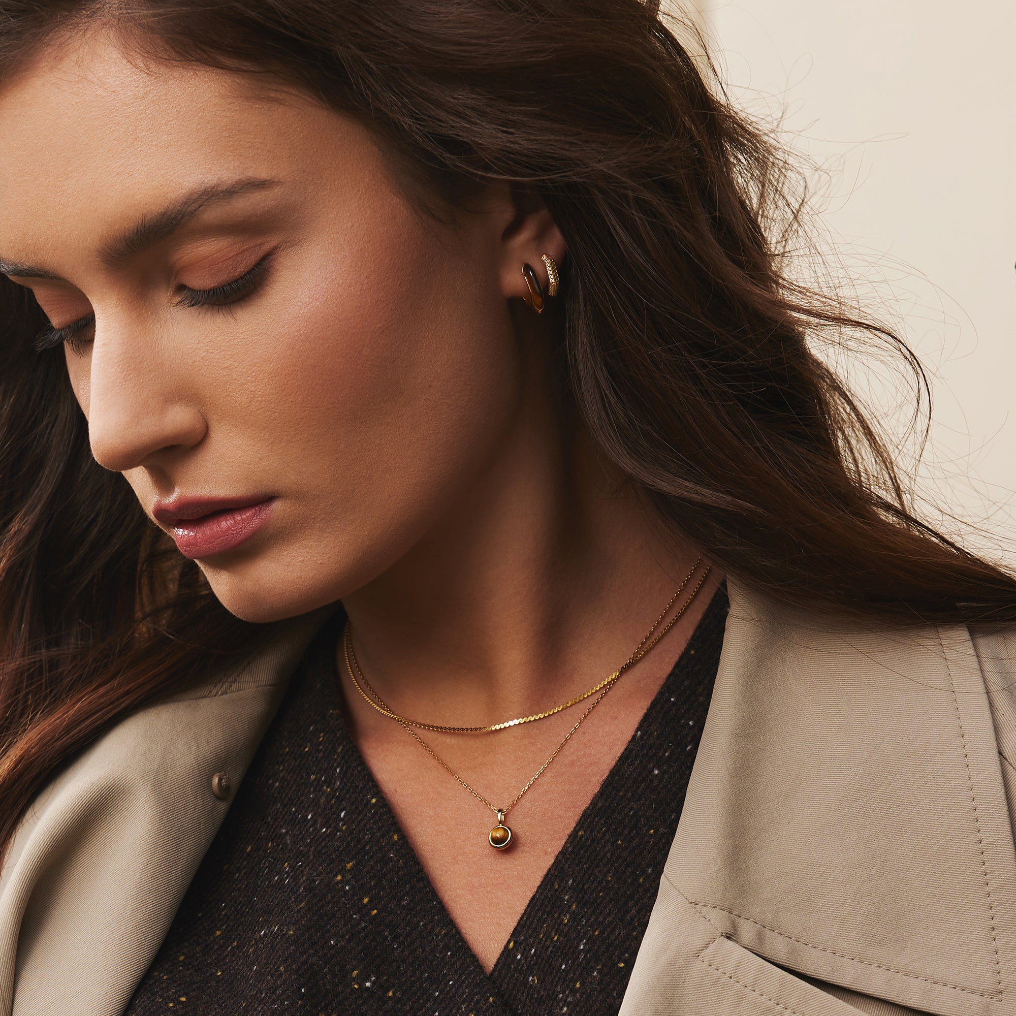 Ania Haie Lady Tiger Eye Necklace