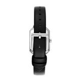 DKNY Everyday Women's Silver Dial Leather Strap Watch