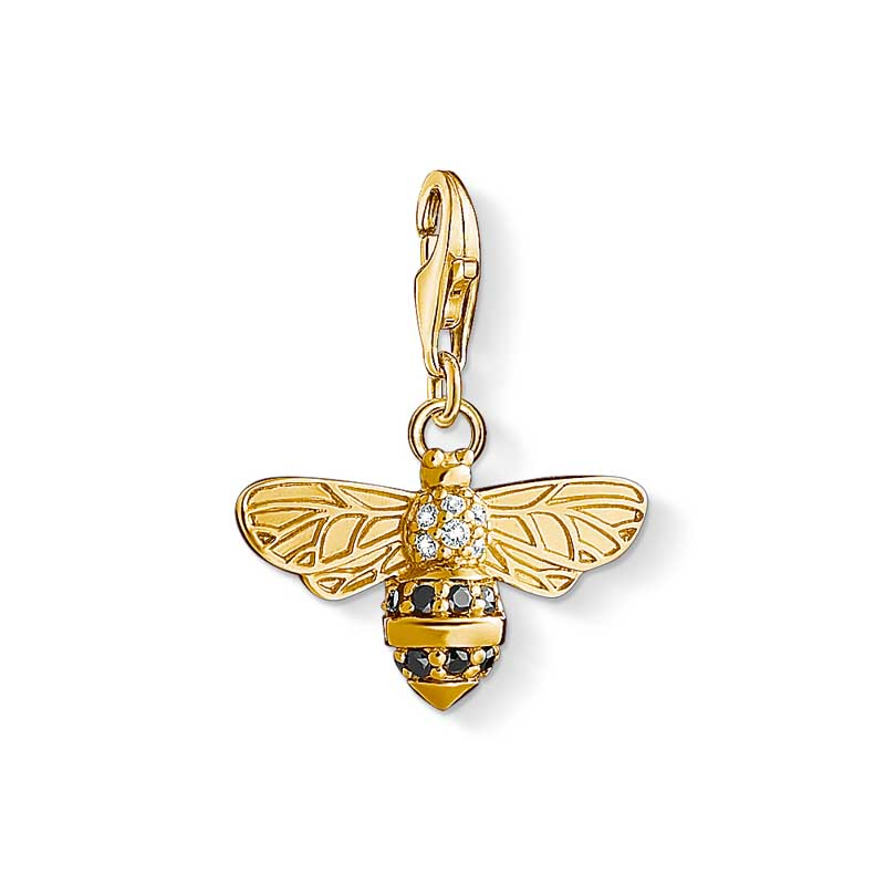 Thomas Sabo Charm Club Bee Gold Plated Charm