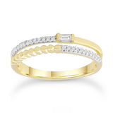 Diamond Ring in 9k Yellow Gold